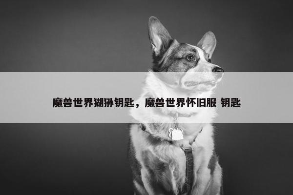魔兽世界猢狲钥匙，魔兽世界怀旧服 钥匙