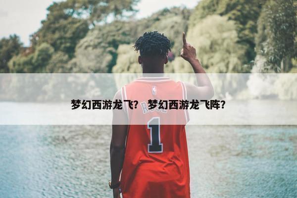 梦幻西游龙飞？ 梦幻西游龙飞阵？