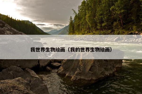 我世界生物绘画（我的世界生物绘画）