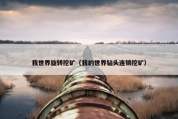 我世界旋转挖矿（我的世界钻头连锁挖矿）
