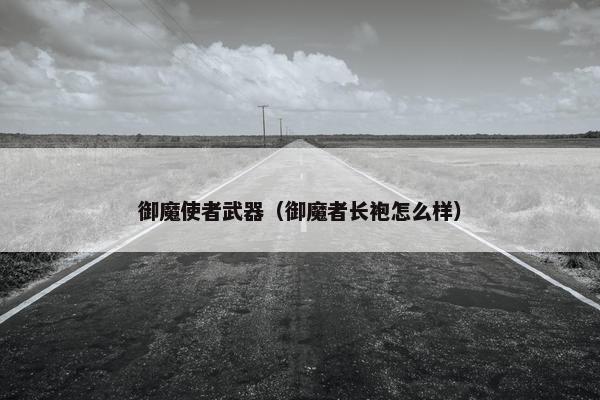 御魔使者武器（御魔者长袍怎么样）