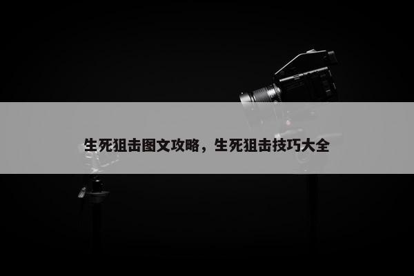 生死狙击图文攻略，生死狙击技巧大全