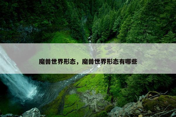 魔兽世界形态，魔兽世界形态有哪些