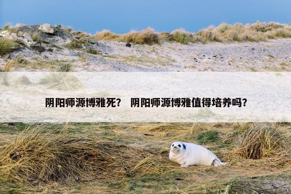 阴阳师源博雅死? 阴阳师源博雅值得培养吗? 阴阳师源博雅死? 阴阳师源博雅值得培养吗?
