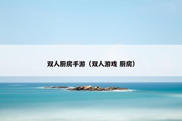 双人厨房手游(双人游戏 厨房) 双人厨房手游(双人游戏 厨房)