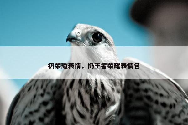 扔荣耀表情，扔王者荣耀表情包