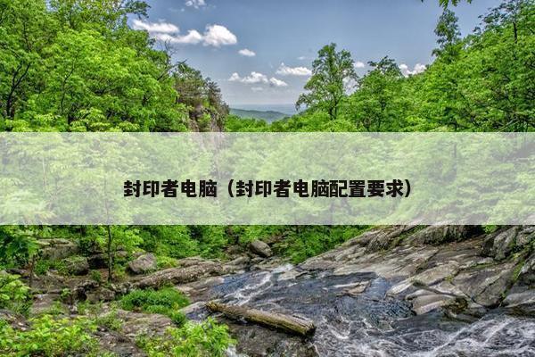 封印者电脑（封印者电脑配置要求）