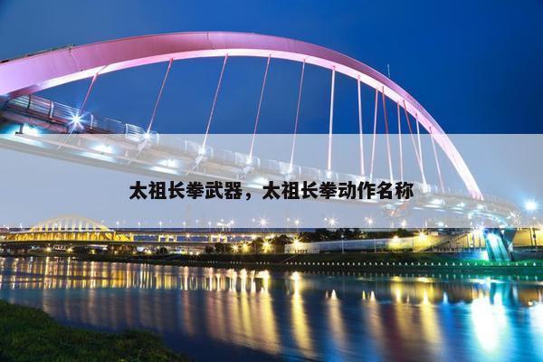 太祖长拳武器，太祖长拳动作名称