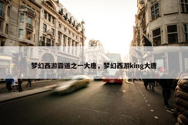 梦幻西游霸道之一大唐，梦幻西游king大唐