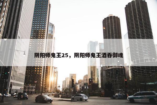 阴阳师鬼王25，阴阳师鬼王酒吞御魂