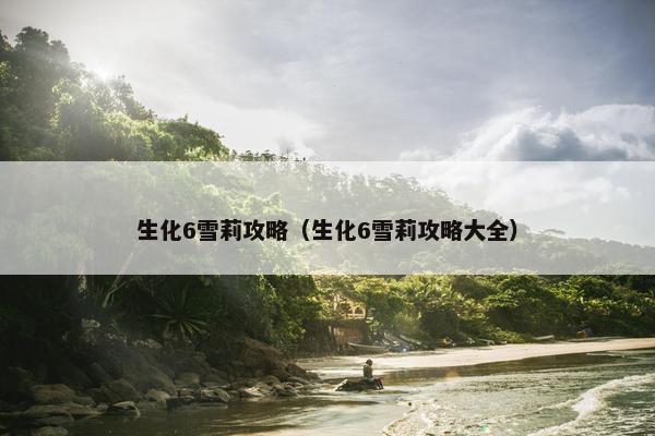 生化6雪莉攻略（生化6雪莉攻略大全）