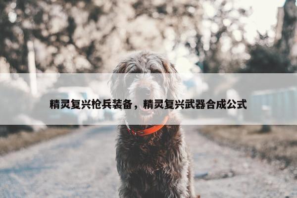 精灵复兴枪兵装备，精灵复兴武器合成公式