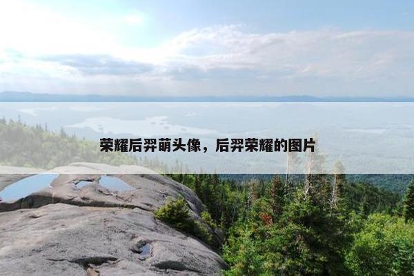 荣耀后羿萌头像，后羿荣耀的图片