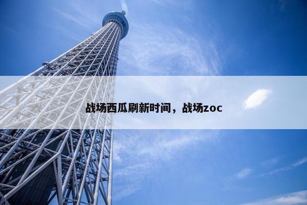 战场西瓜刷新时间，战场zoc
